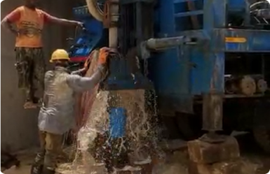 Drilling in KM 50