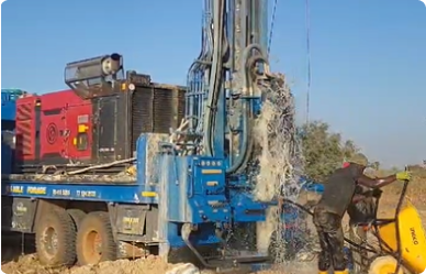 Drilling in Pout Route Nationale